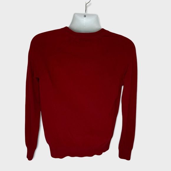 Banana Republic Merino Wool Blend Red Sweater Size M - Picture 2 of 5